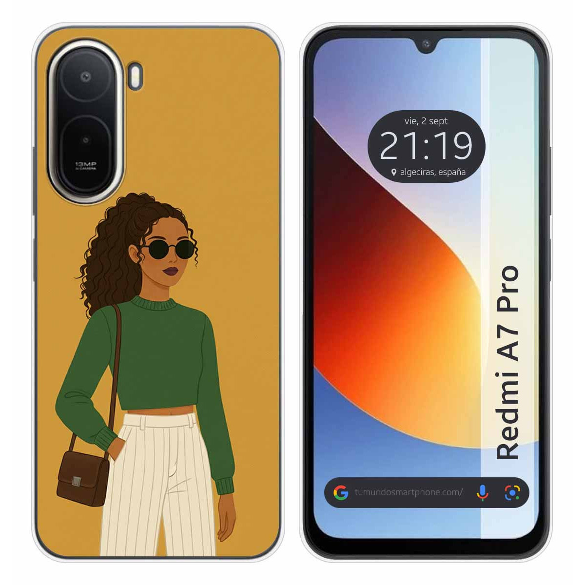 Funda Silicona para Xiaomi Redmi A7 Pro diseño...