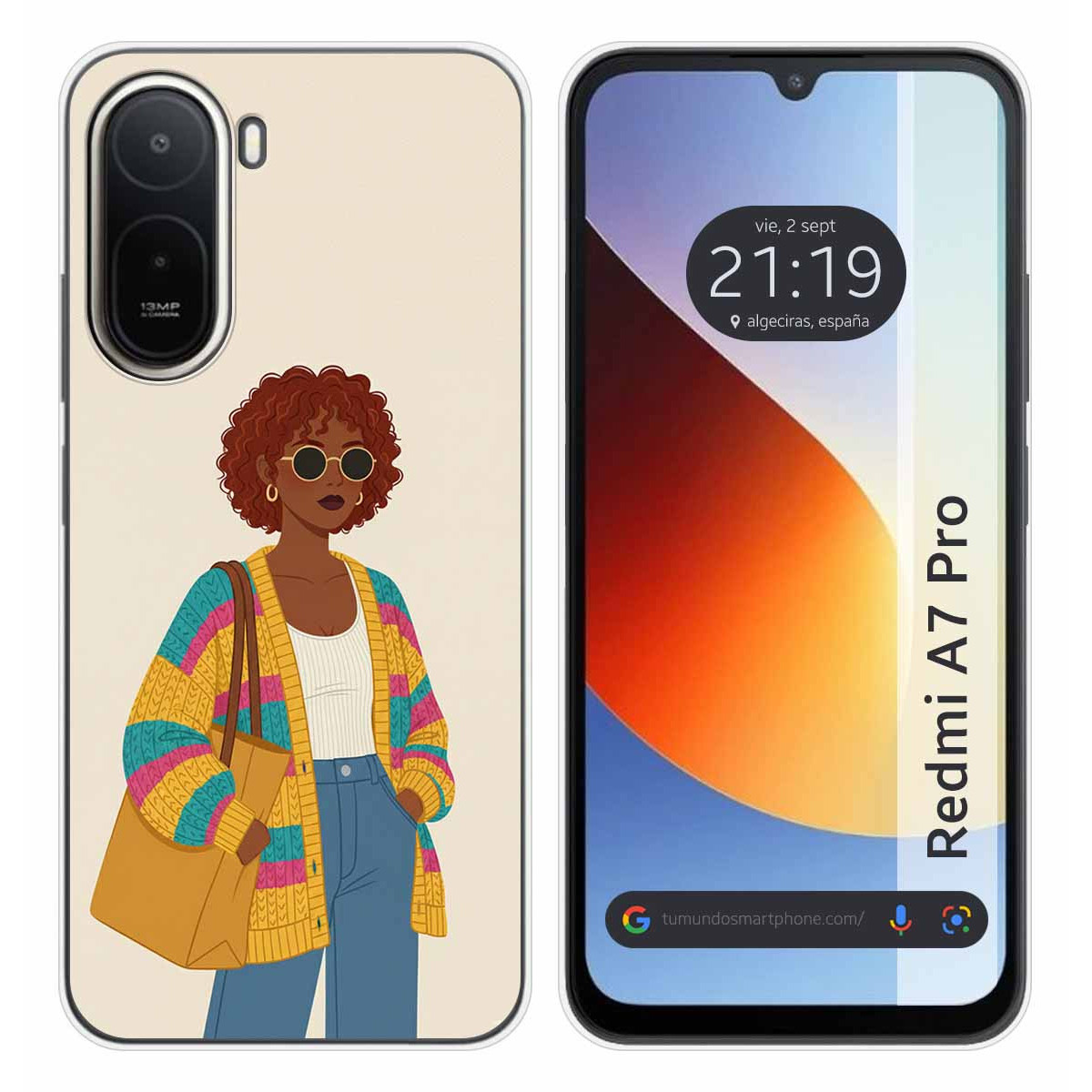 Funda Silicona para Xiaomi Redmi A7 Pro diseño...