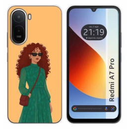 Funda Silicona para Xiaomi Redmi A7 Pro diseño Mujer 06...