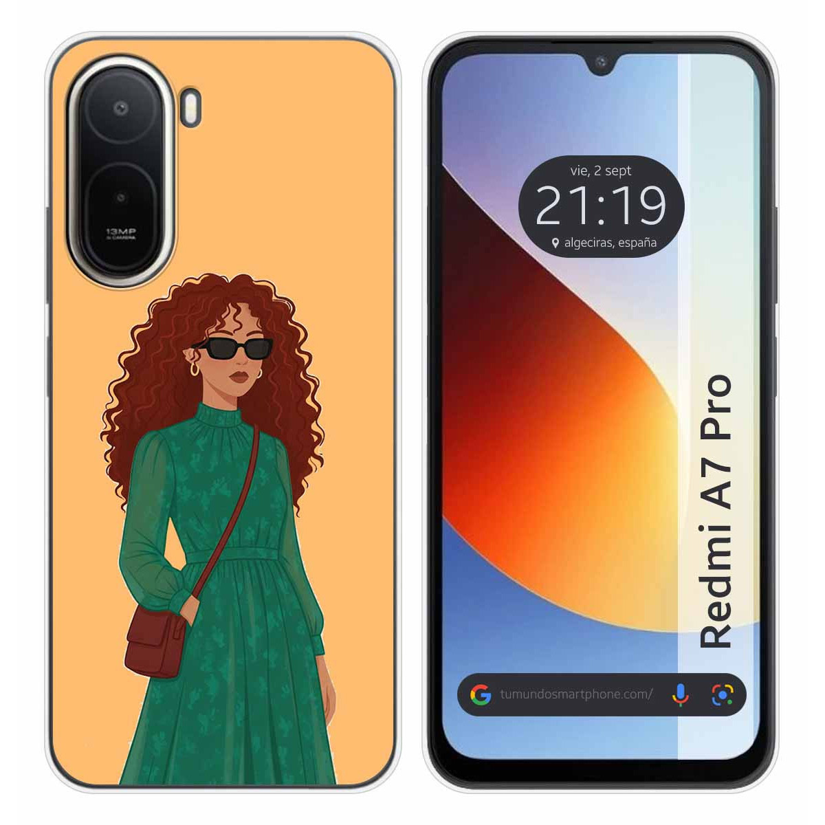 Funda Silicona para Xiaomi Redmi A7 Pro diseño...