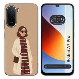 Funda Silicona para Xiaomi Redmi A7 Pro diseño Mujer 09...