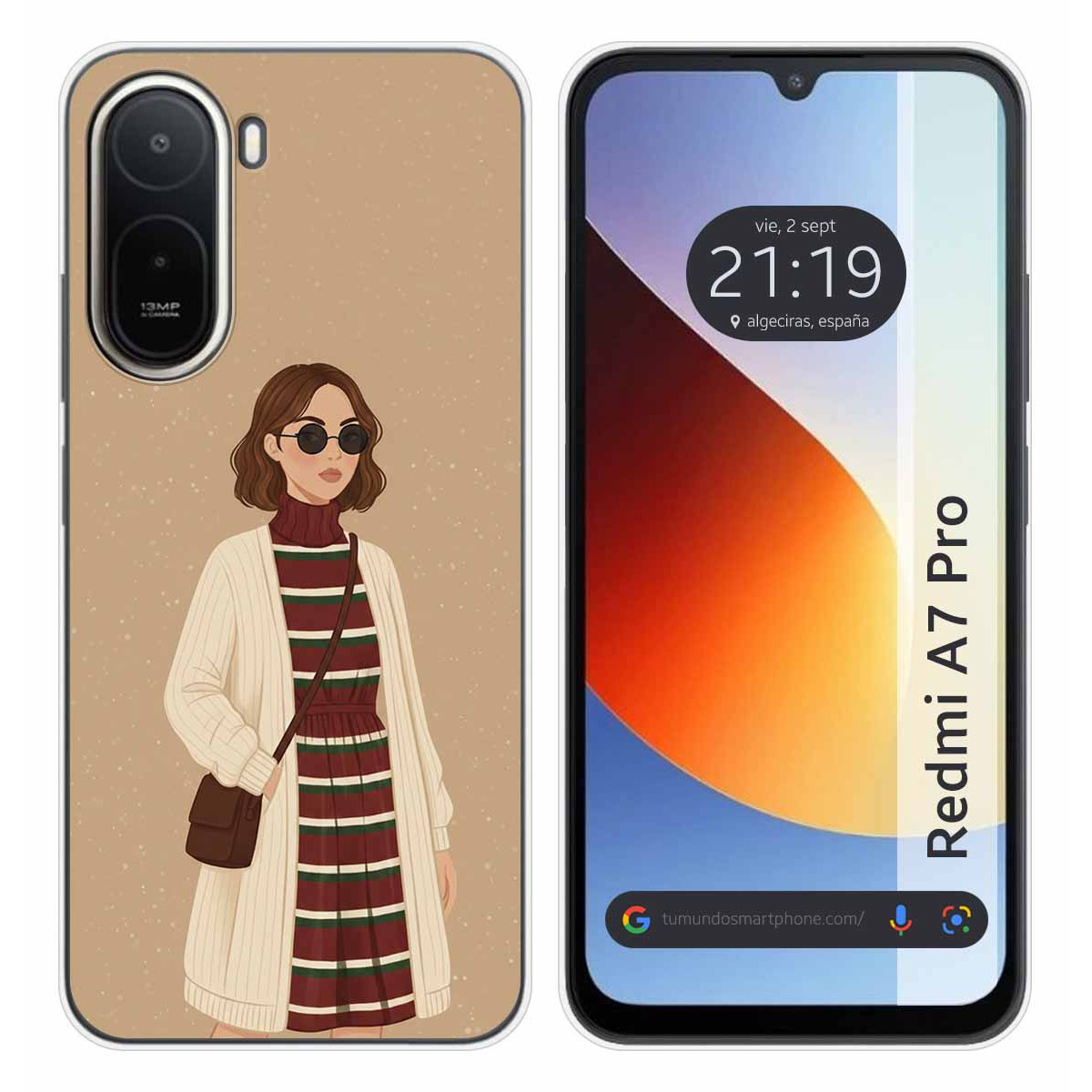 Funda Silicona para Xiaomi Redmi A7 Pro diseño...