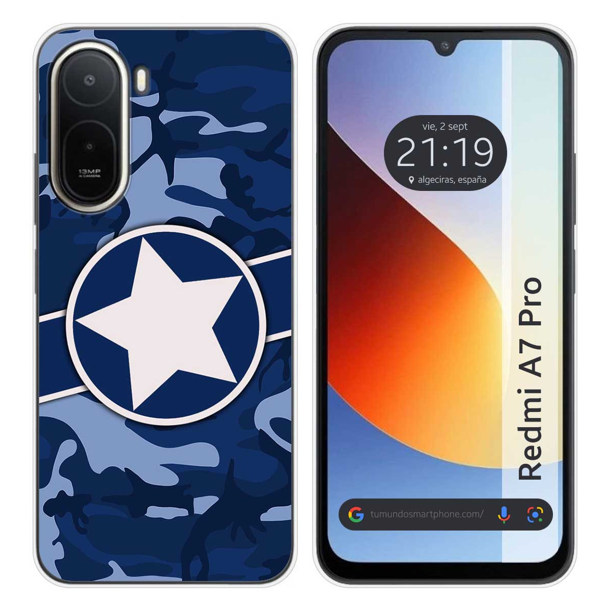 Funda Silicona para Xiaomi Redmi A7 Pro diseño...