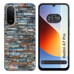 Funda Silicona para Xiaomi Redmi A7 Pro diseño Ladrillo...
