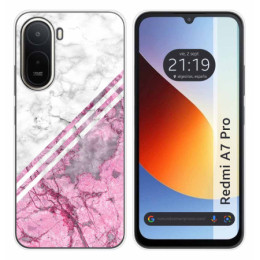 Funda Silicona para Xiaomi Redmi A7 Pro diseño Mármol 03...