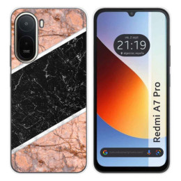 Funda Silicona para Xiaomi Redmi A7 Pro diseño Mármol 07...