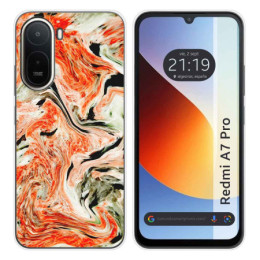 Funda Silicona para Xiaomi Redmi A7 Pro diseño Mármol 12...