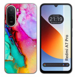 Funda Silicona para Xiaomi Redmi A7 Pro diseño Mármol 15...