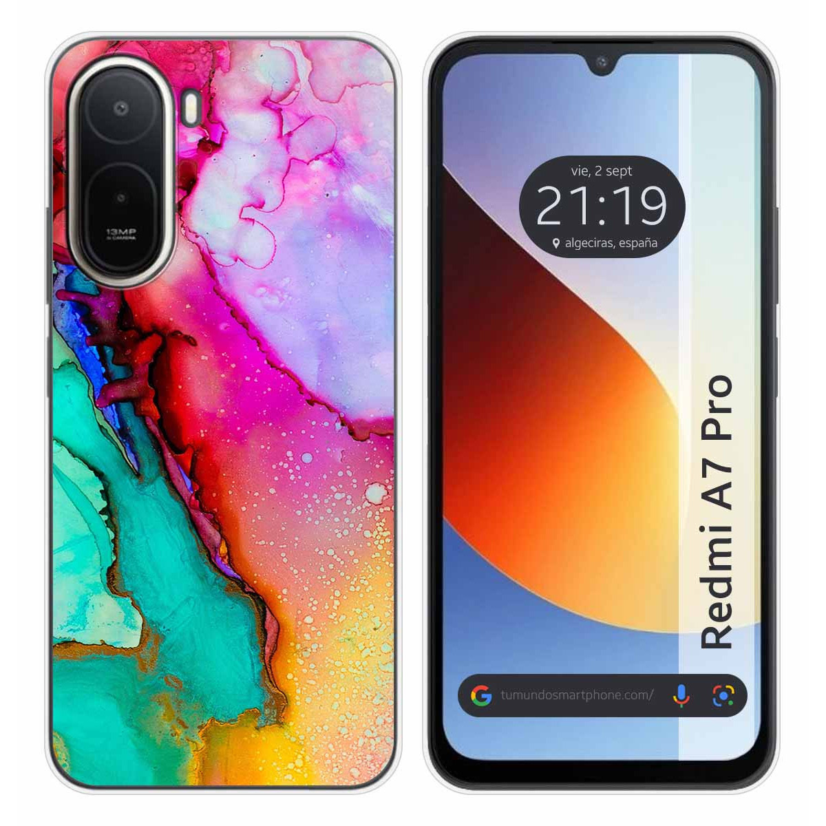 Funda Silicona para Xiaomi Redmi A7 Pro diseño...