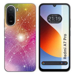Funda Silicona para Xiaomi Redmi A7 Pro diseño Abstracto...