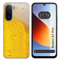Funda Silicona para Xiaomi Redmi A7 Pro diseño Cerveza...