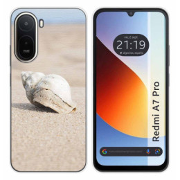 Funda Silicona para Xiaomi Redmi A7 Pro diseño Concha...