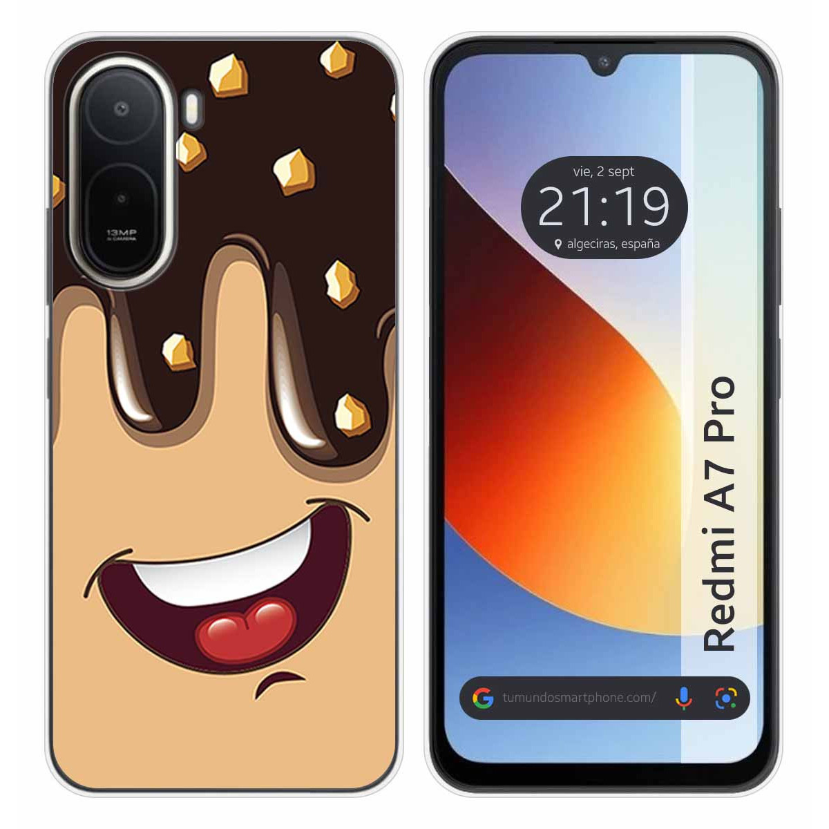 Funda Silicona para Xiaomi Redmi A7 Pro diseño...
