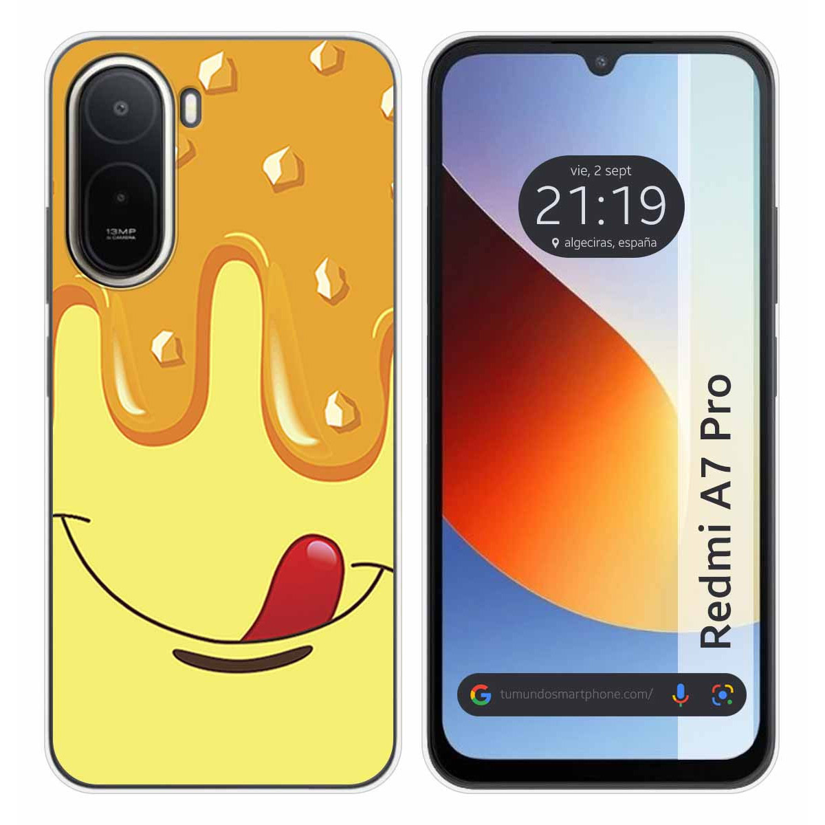 Funda Silicona para Xiaomi Redmi A7 Pro diseño...