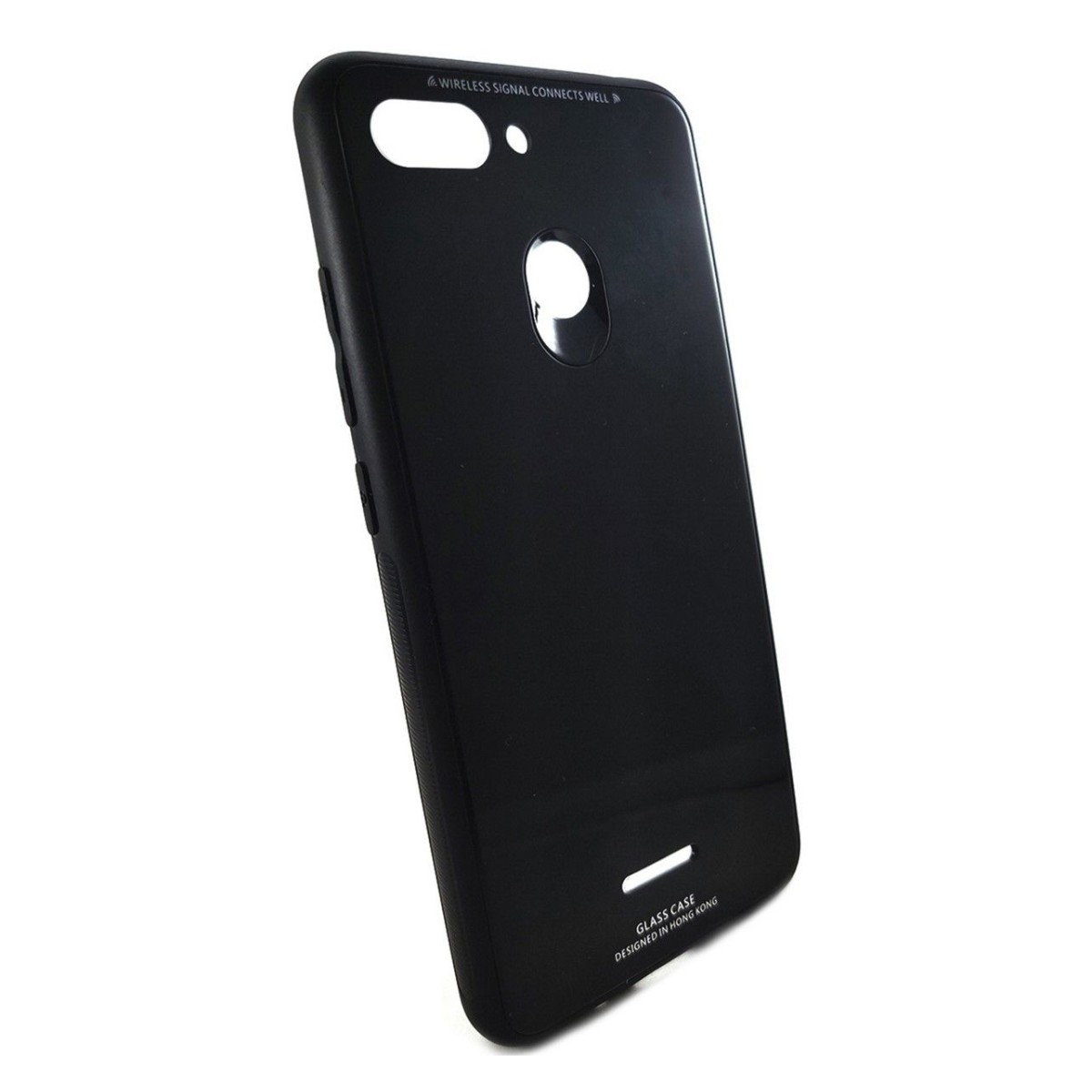 Funda Cristal Templado para Xiaomi Redmi 6 Color Negra Glass