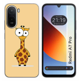 Funda Silicona para Xiaomi Redmi A7 Pro diseño Jirafa...