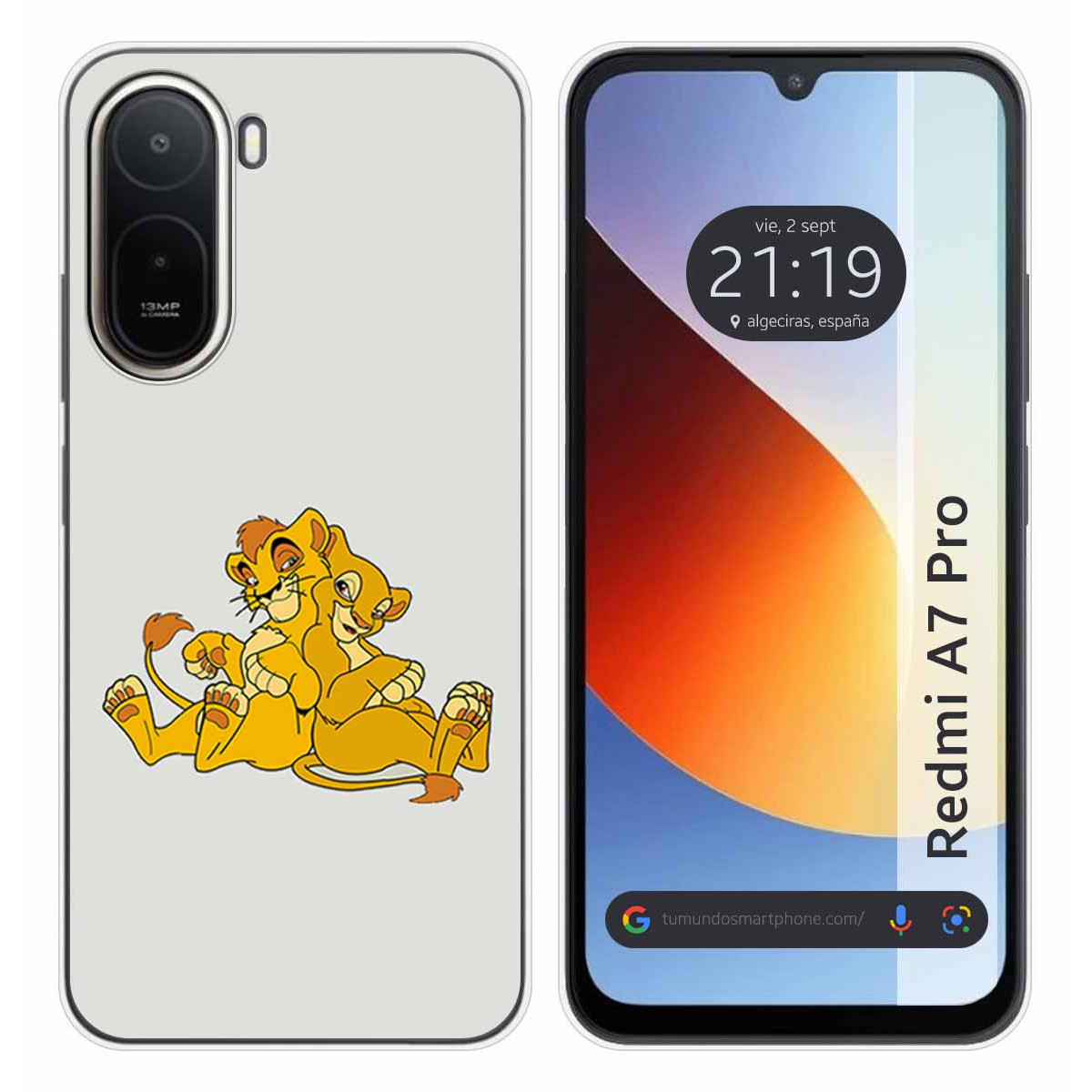 Funda Silicona para Xiaomi Redmi A7 Pro diseño...