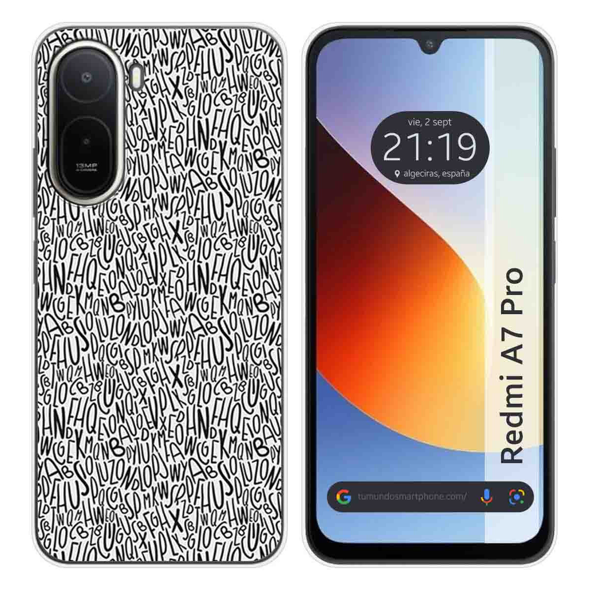 Funda Silicona para Xiaomi Redmi A7 Pro diseño...
