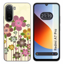 Funda Silicona para Xiaomi Redmi A7 Pro diseño Primavera...