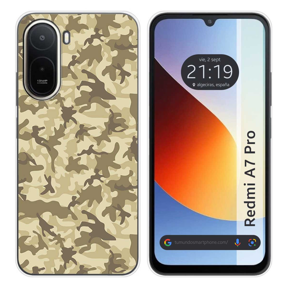Funda Silicona para Xiaomi Redmi A7 Pro diseño...