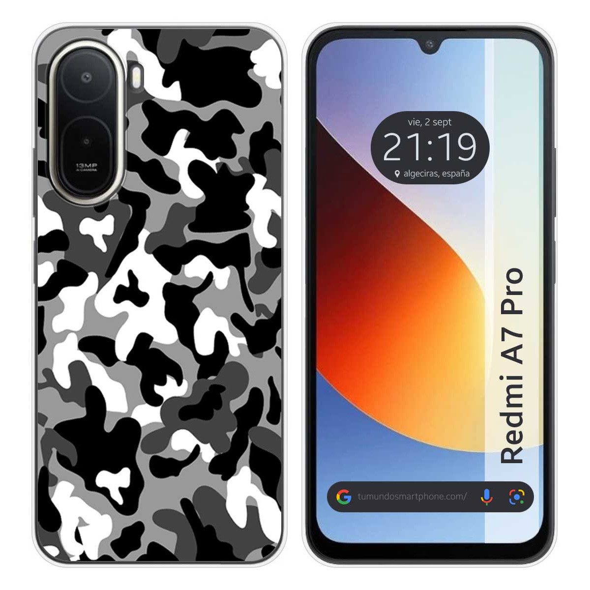Funda Silicona para Xiaomi Redmi A7 Pro diseño...