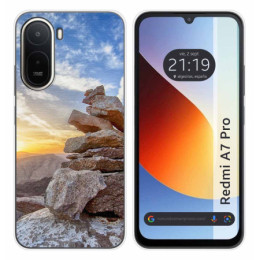 Funda Silicona para Xiaomi Redmi A7 Pro diseño Sunset...