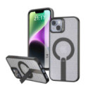 Funda para iPhone 14 (6.1) con Disipación de Calor, Soporte Plegable y Anillo Magnético