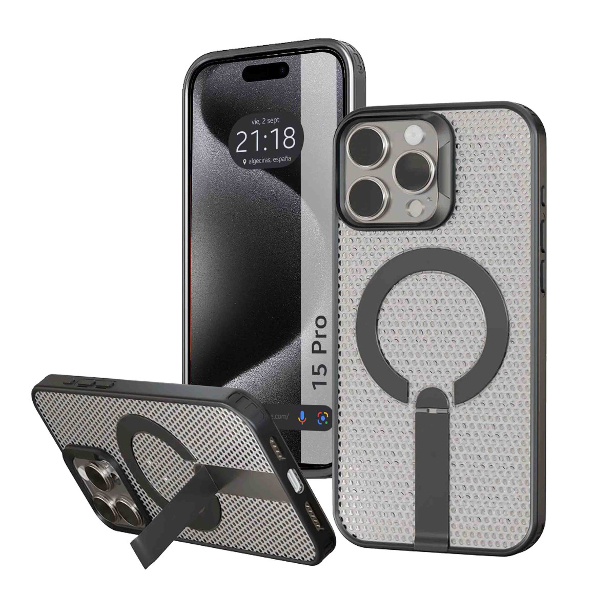 Funda para Iphone 15 Pro (6.1) con Disipación...
