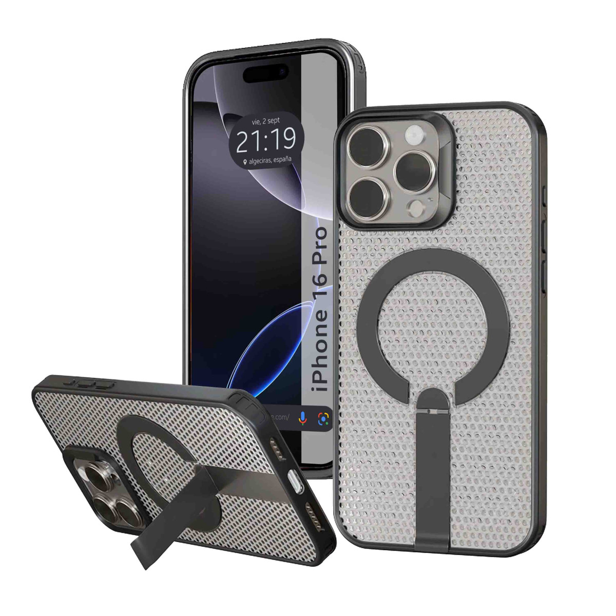 Funda para Iphone 16 Pro (6.3) con Disipación...