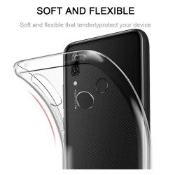 Funda Gel Tpu Fina Ultra-Thin 0,5mm Transparente para Huawei P Smart 2019 / Honor 10 Lite 2