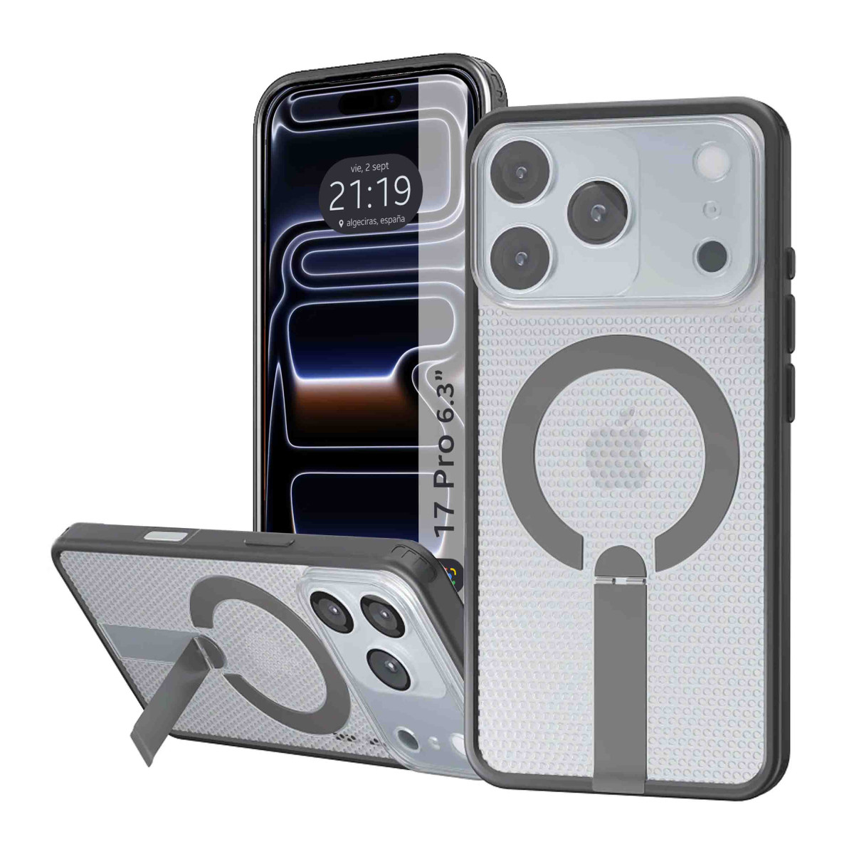 Funda para Iphone 17 Pro (6.3) con Disipación...