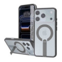 Funda para Iphone 17 Pro Max (6.9) con Disipación de Calor, Soporte Plegable y Anillo Magnético