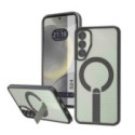 Funda para Samsung Galaxy S24 5G con Disipación de Calor, Soporte Plegable y Anillo Magnético