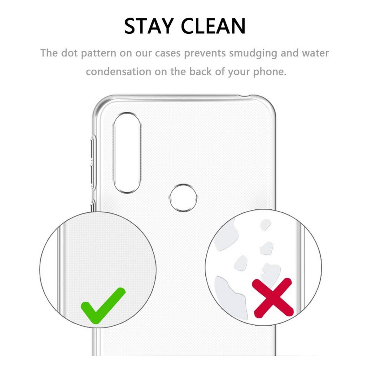 Funda Gel Tpu Fina Ultra-Thin 0,5mm Transparente para Huawei P Smart 2019 / Honor 10 Lite