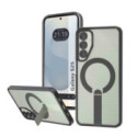 Funda para Samsung Galaxy S25 5G con Disipación de Calor, Soporte Plegable y Anillo Magnético