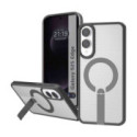 Funda para Samsung Galaxy S25 Edge 5G con Disipación de Calor, Soporte Plegable y Anillo Magnético