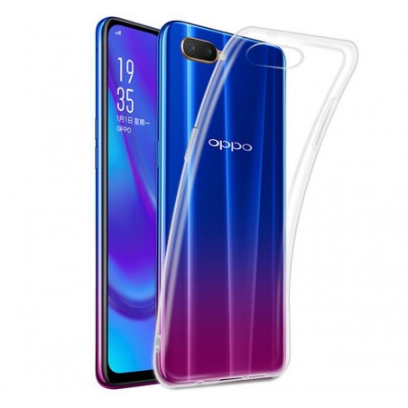 Funda Gel Tpu Fina Ultra-Thin 0,5mm Transparente para Oppo RX17 Neo