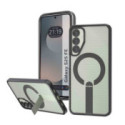 Funda para Samsung Galaxy S25 FE 5G con Disipación de Calor, Soporte Plegable y Anillo Magnético