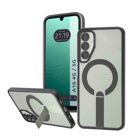Funda para Samsung Galaxy A16 4G / 5G con Disipación de Calor, Soporte Plegable y Anillo Magnético