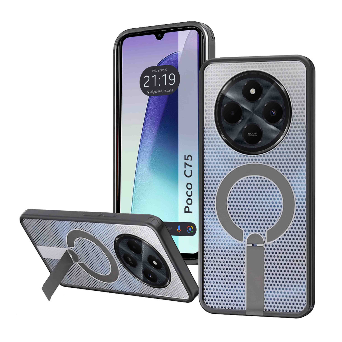 Funda para Xiaomi Poco C75 con Disipación de...