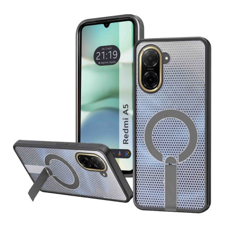 Funda para Xiaomi Redmi A5 con Disipación de Calor, Soporte Plegable y Anillo Magnético
