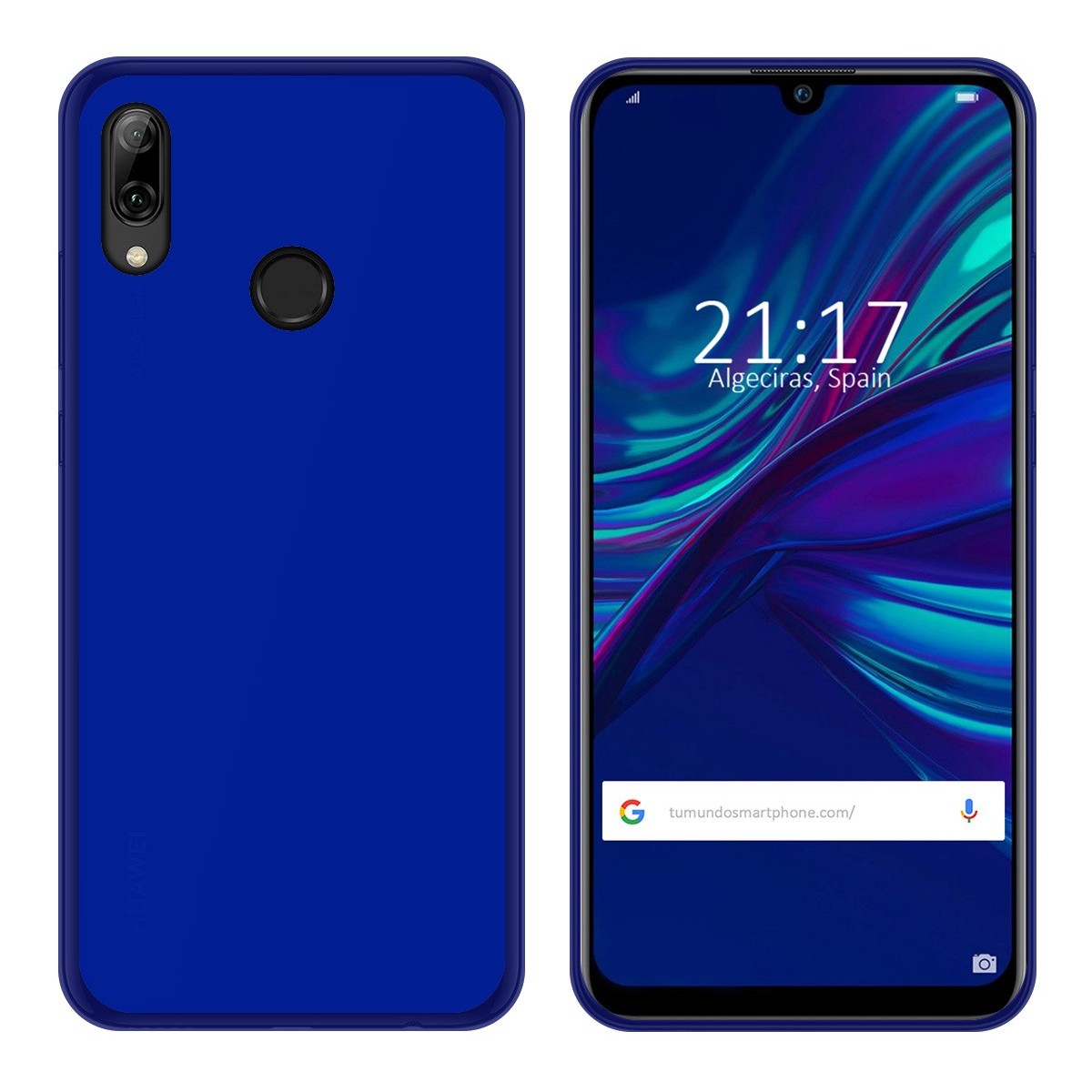 Funda Gel Tpu para Huawei P Smart 2019 / Honor 10 Lite Color Azul