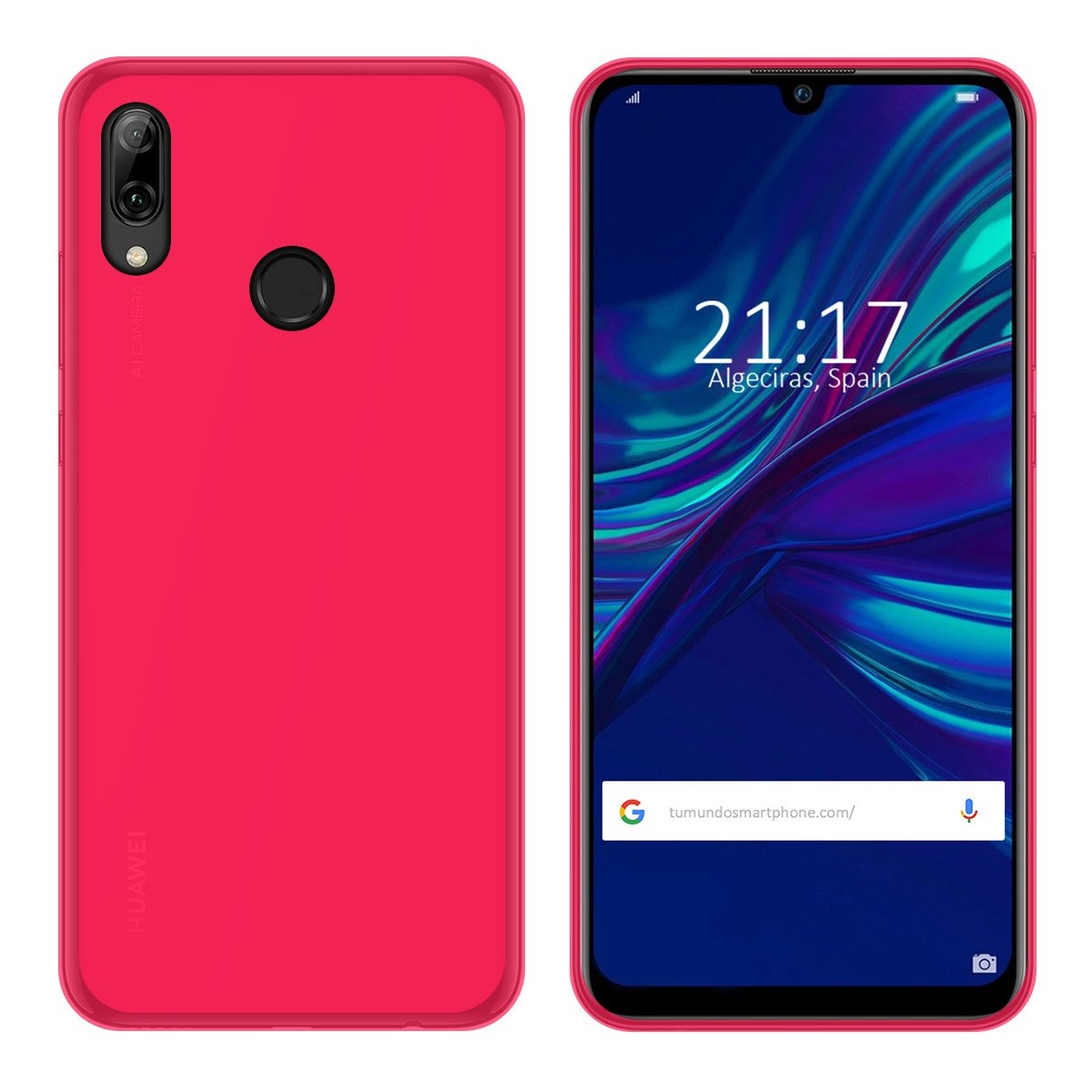 Funda Gel Tpu para Huawei P Smart 2019 / Honor 10 Lite Color Rosa