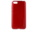 Funda Gel Tpu Mercury i-Jelly Metal para Huawei Honor 7S / Y5 2018 color Roja