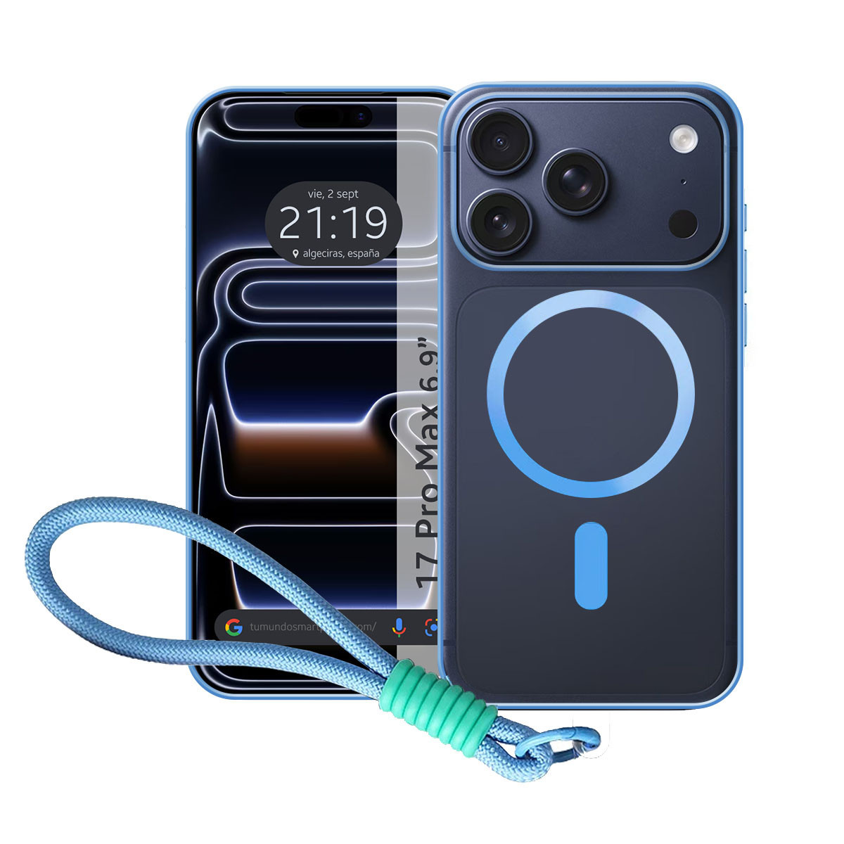 Funda Magnética para Iphone 17 Pro Max (6.9)...