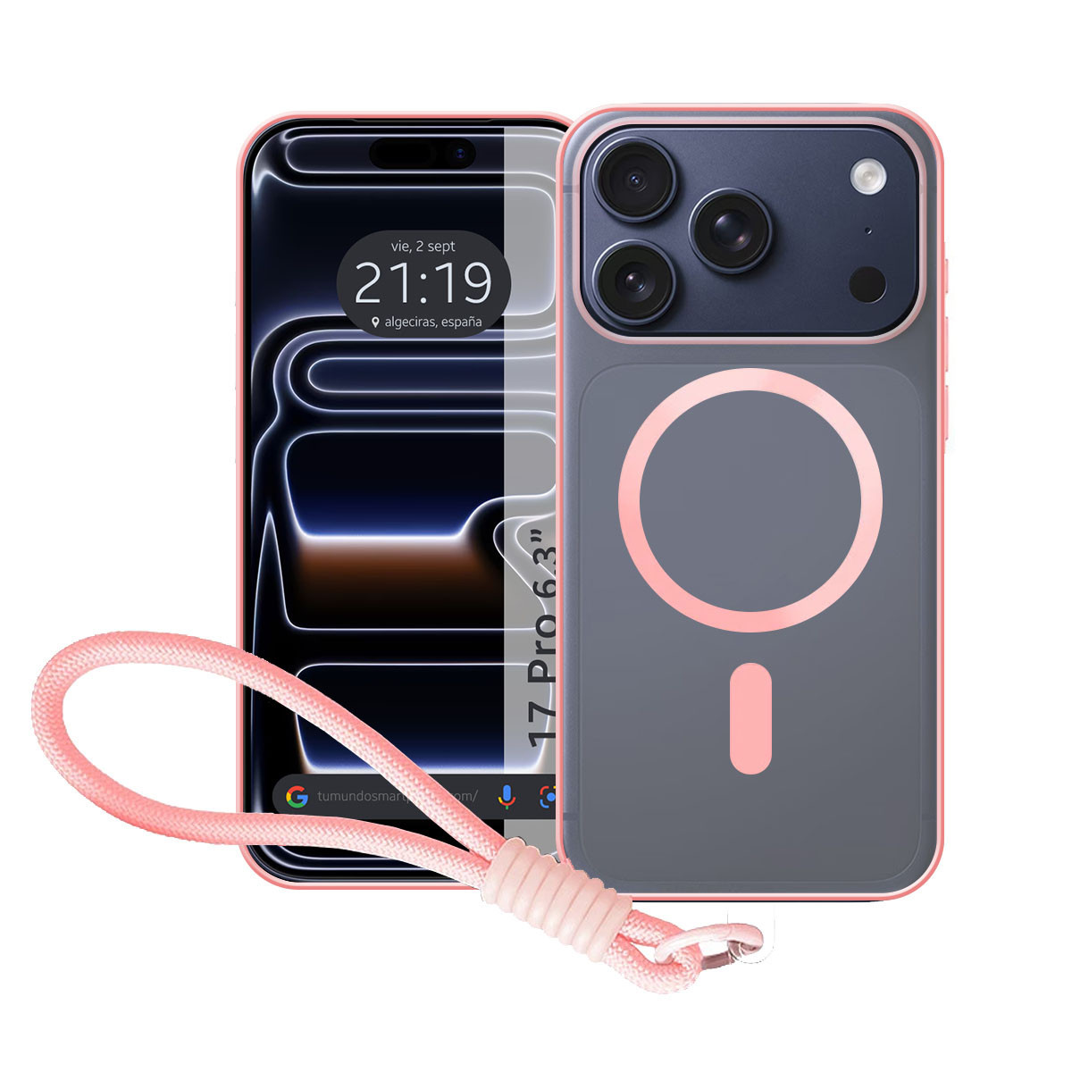 Funda Magnética para Iphone 17 Pro (6.3)...