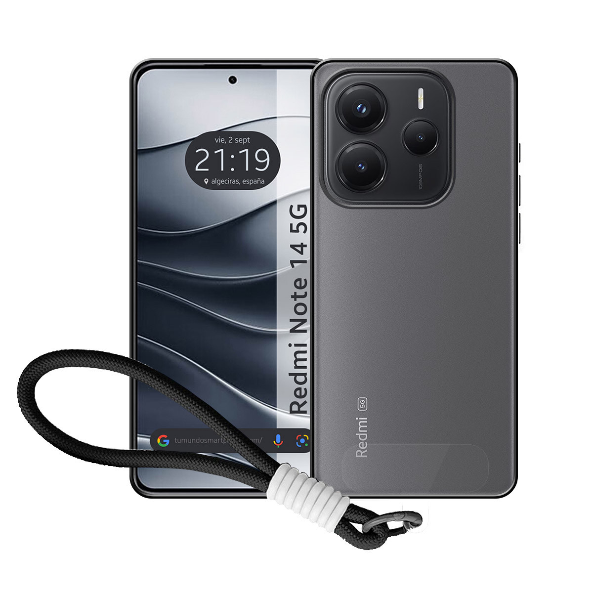 Funda para Xiaomi Redmi Note 14 4G con Borde...