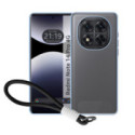 Funda para Xiaomi Redmi Note 14 Pro 4G con Borde Negro y Correa