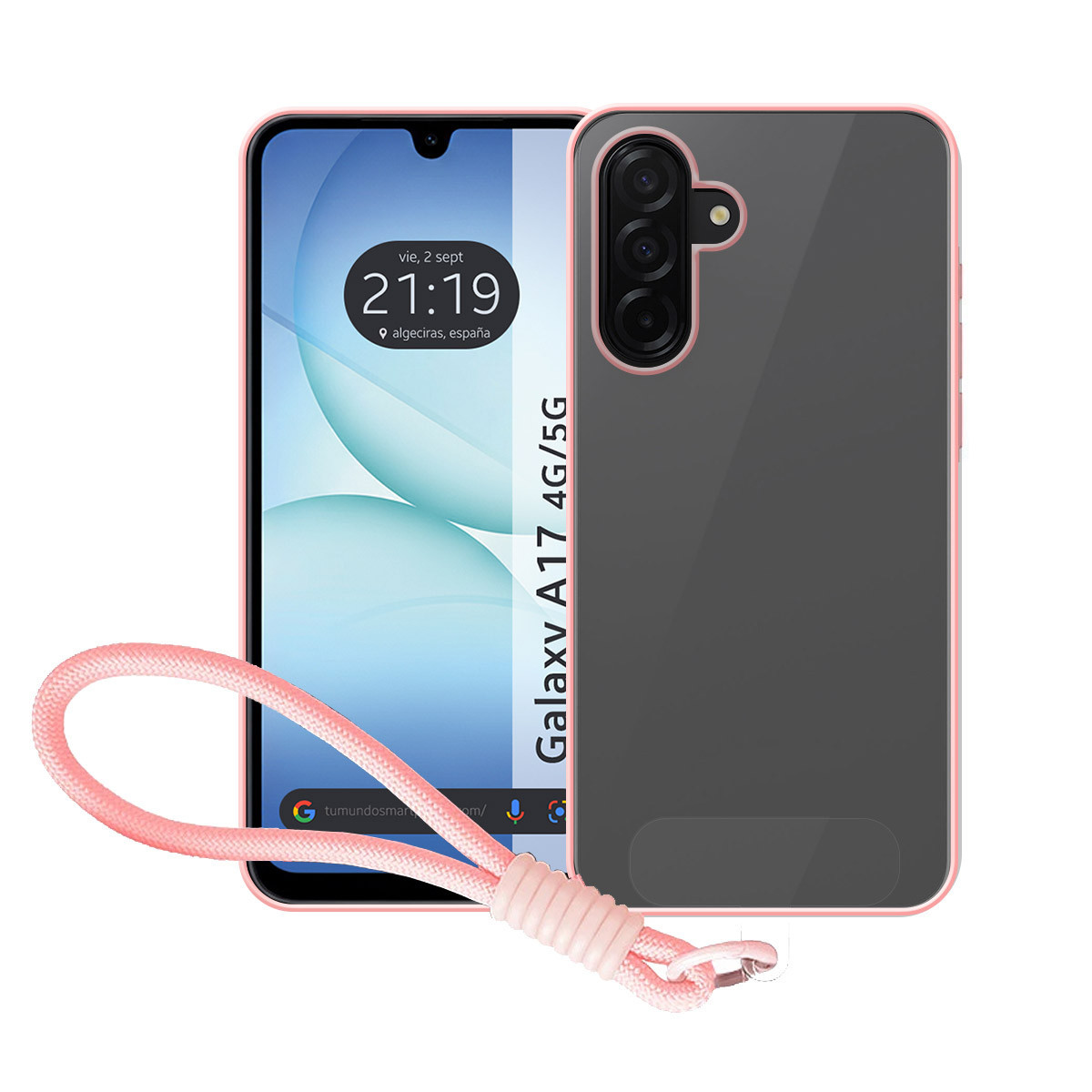 Funda para Samsung Galaxy A17 4G / 5G con Borde...