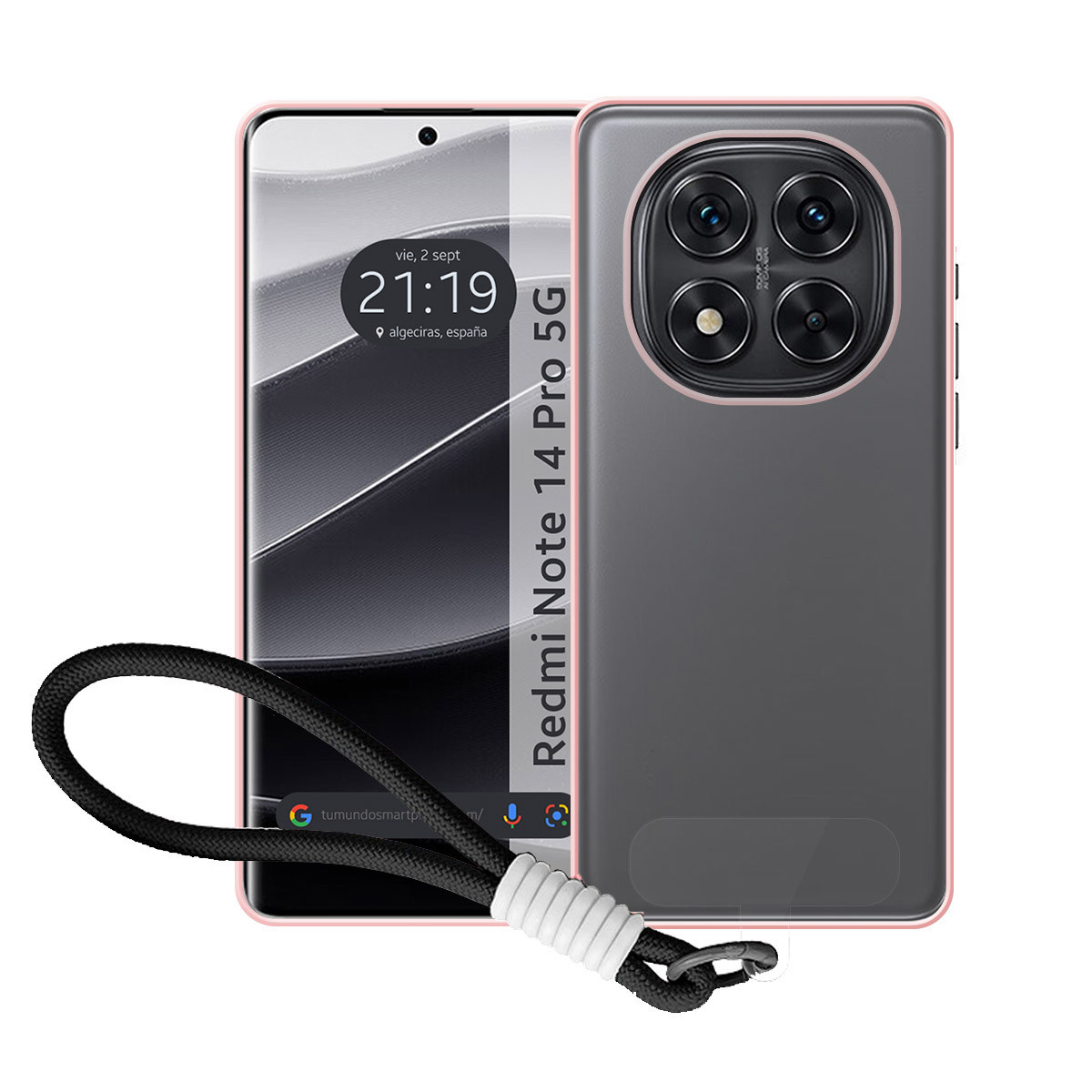 Funda para Xiaomi Redmi Note 14 Pro 5G con...